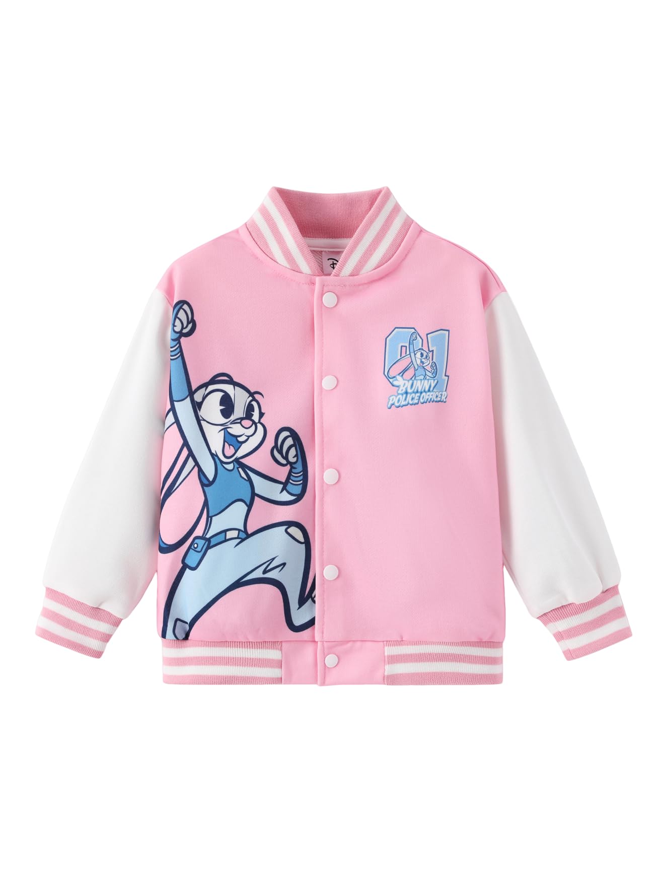 Disney Girl &amp; Boy Varsity Bomber Jacket Fall Sweatshirt Toddler to Big Kid