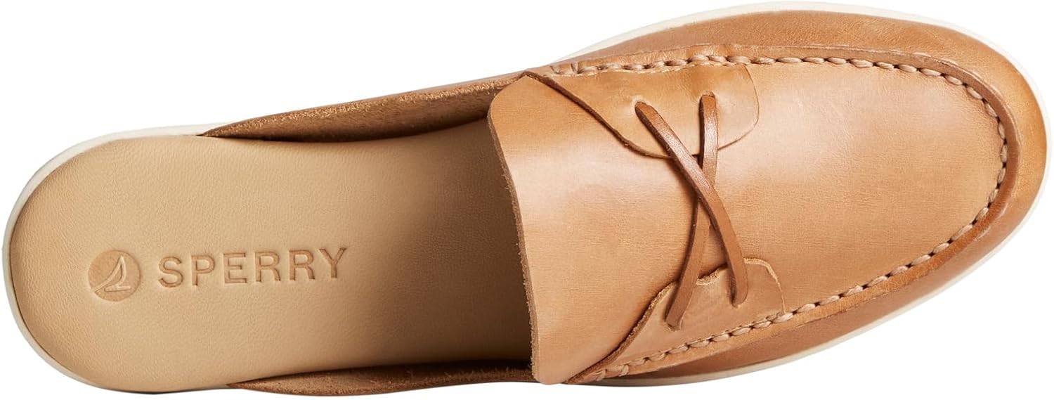 Sperry Women's Mulefish Boat Shoe, Tan, 7.5 - Image 6