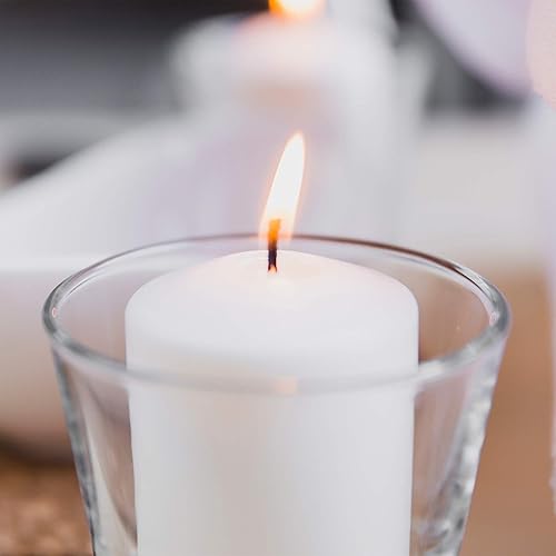 Miniatura 4 de Portavelas de 2.5 pulgadas de vidrio transparente, para hacer velas, aromaterapia, soportes para velas (paquete de 12)