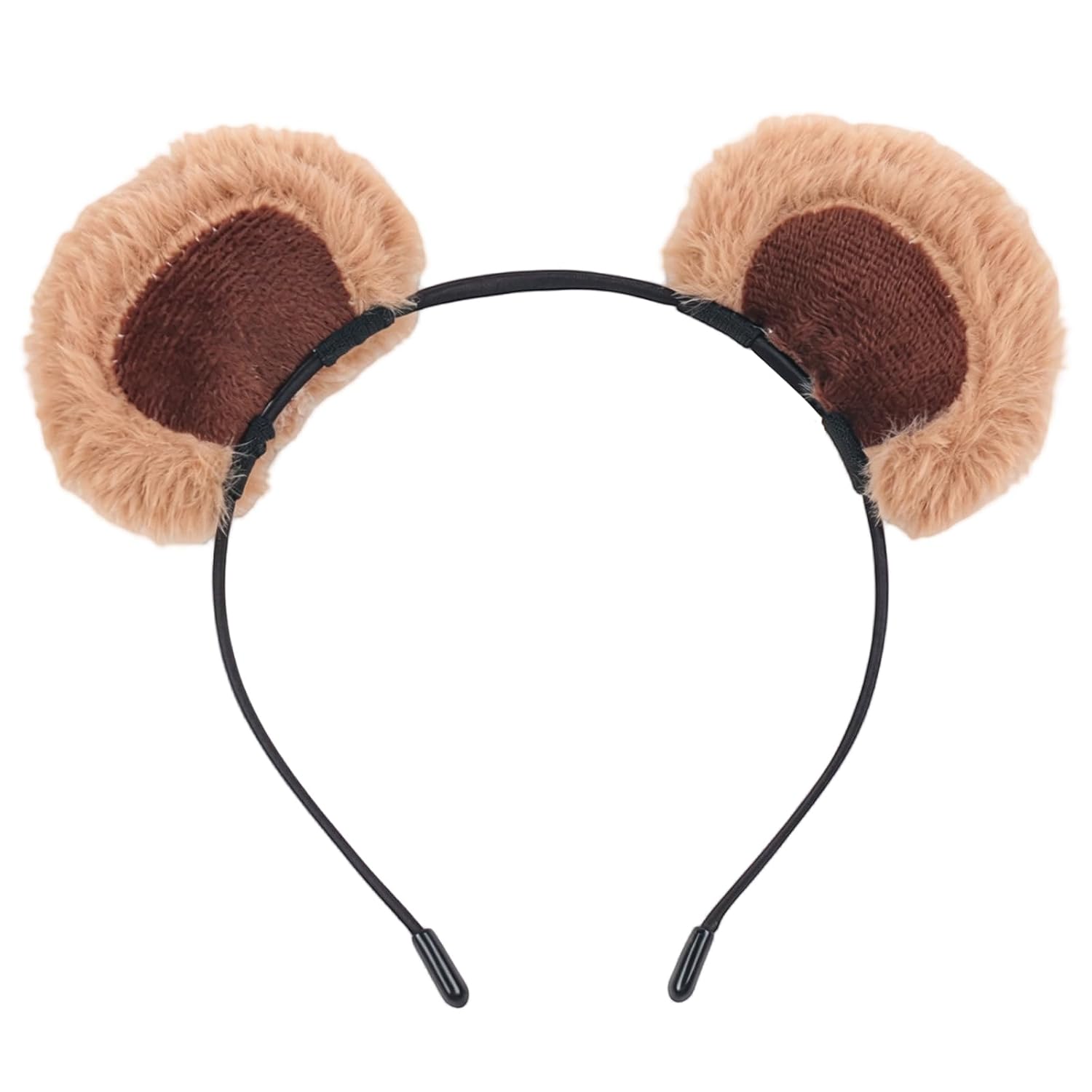 Plush Bear Ears Headband Cute Halloween Animal Cosplay Hair Bands