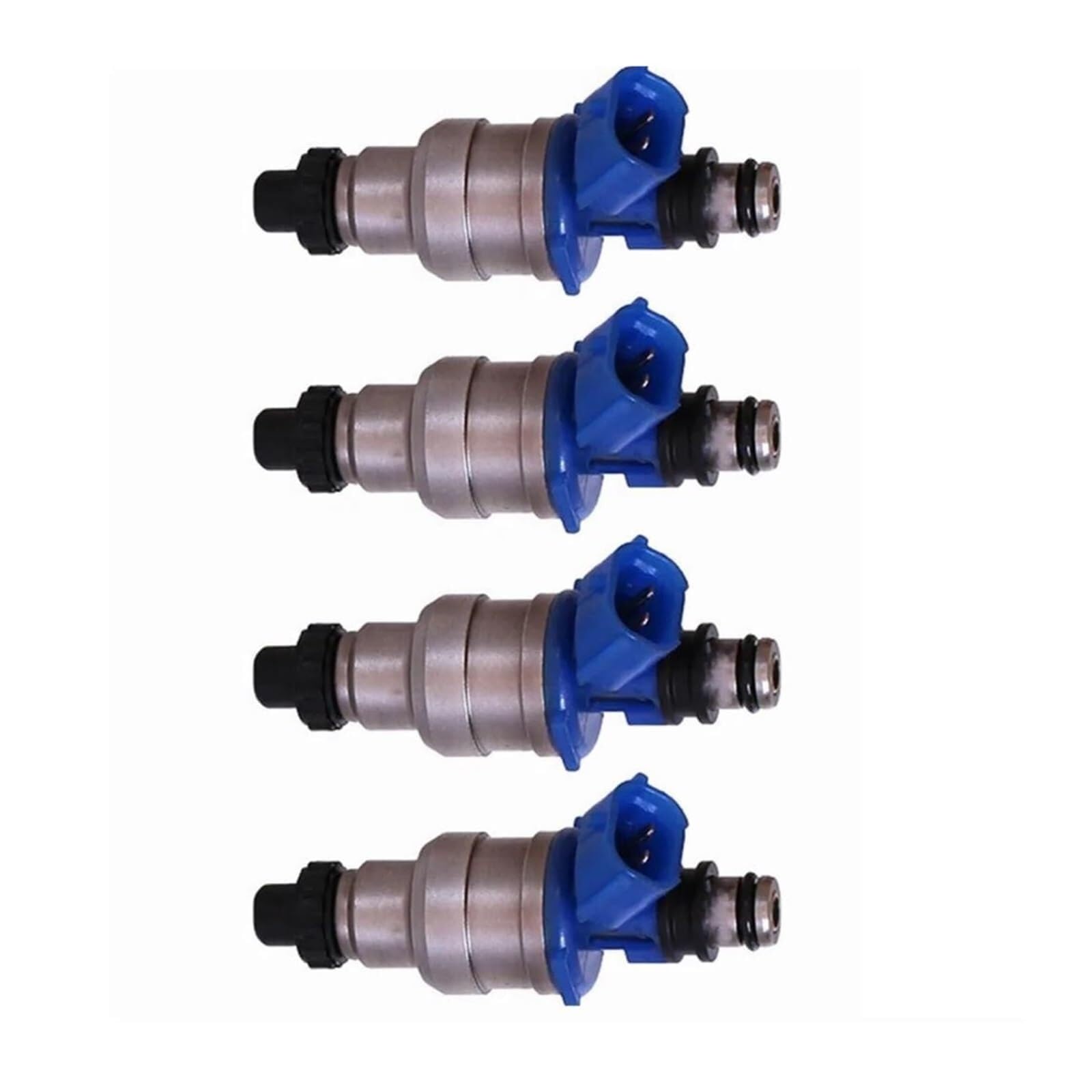 Fgkdldzczm 4 Pieces Fuel Injector Petrol Fuel Injector For Kia For Sephia Gs Ls Rs 1995-1997 195500-1970 1955001970(4 Pieces)