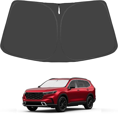 Vista 267 de Proadsy Parasol para parabrisas Sienna Mini Van 2021-2025 2026 de 4 capas plegable frontal protector de parasol bloquea los rayos UV y mantiene