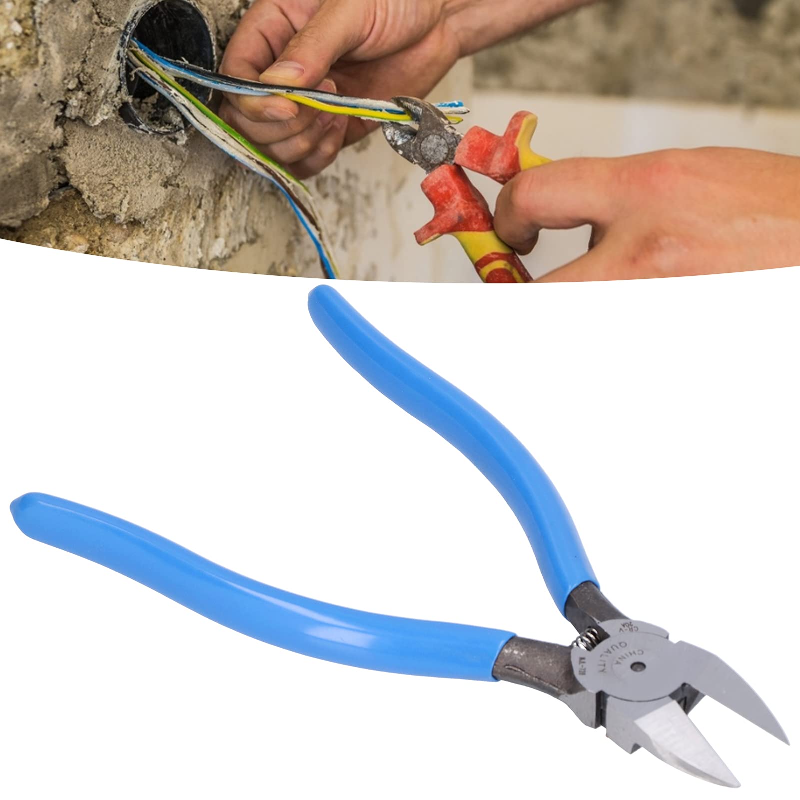 Zestaw szczypiec kombinowanych DIY Professional Repair, szczypce diagonalne chromowane, narzędzia i sprzęt do nitowania, szczypce do cięcia drutu ze stali wanadowej, miniaturowe szczypce tnące boczn