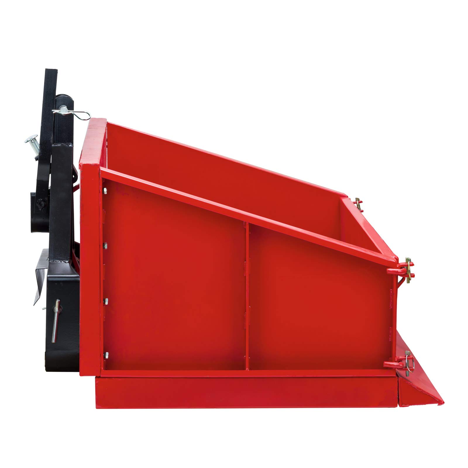 DEMA Traktor Heckcontainer Heckmulde Transportcontainer Mulde Container 100 cm Kat I rot