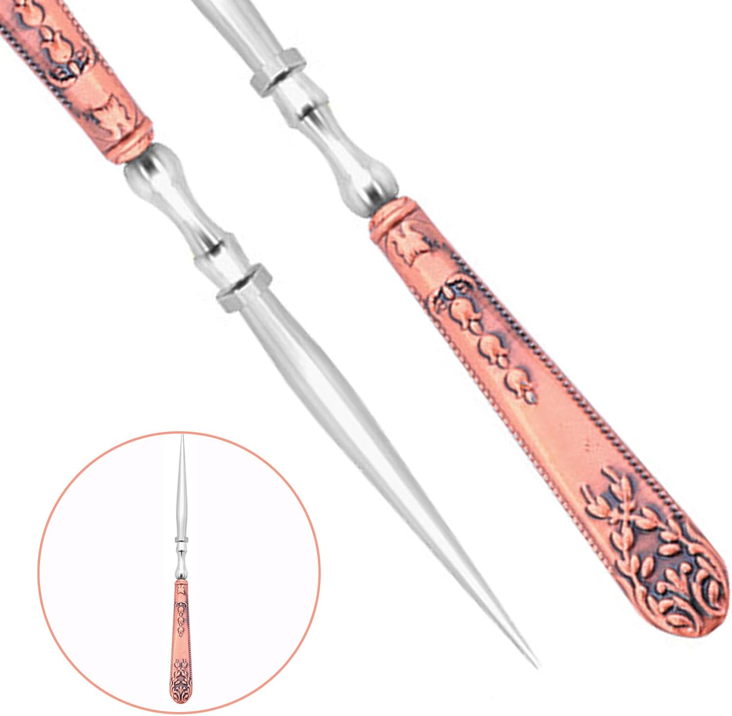 Sewing Awl Practical Embroidery Scratch European Styles Tool Craft Accessories for Leather Work