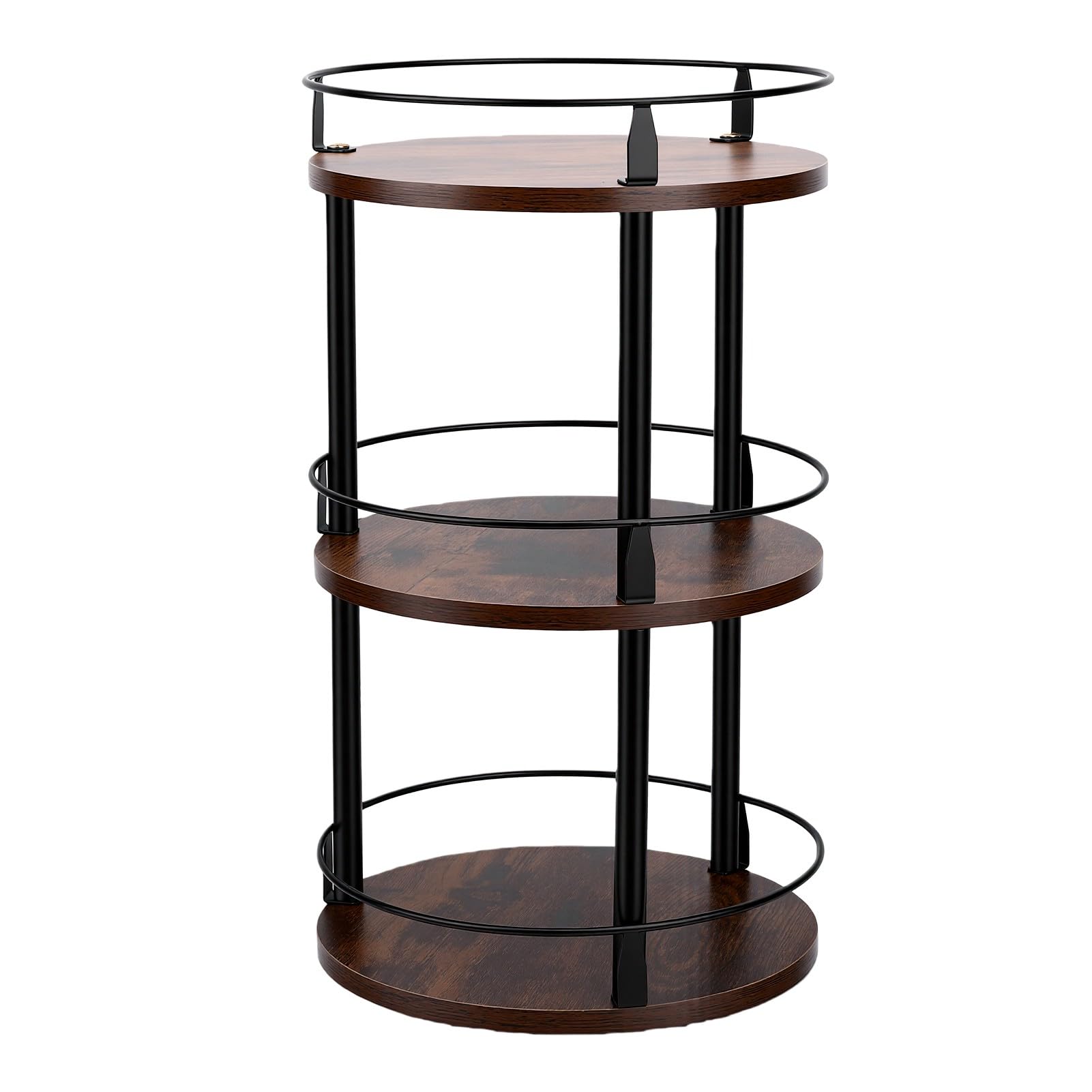 YUYTE Obrotowy Organizer do Przechowywania, 3-poziomowy Gramofon 360 Stopni