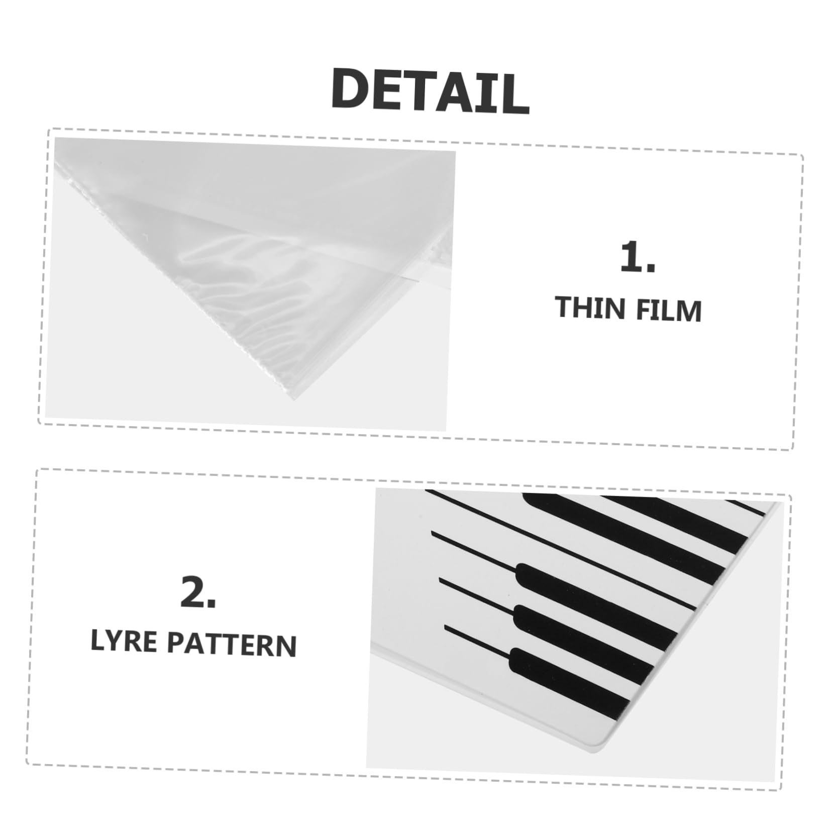 Levemolo Sheet Music Folder for Piano Choral Music Marching Band Plastic Organizer A3 Size 20 Pages Music Score Holder