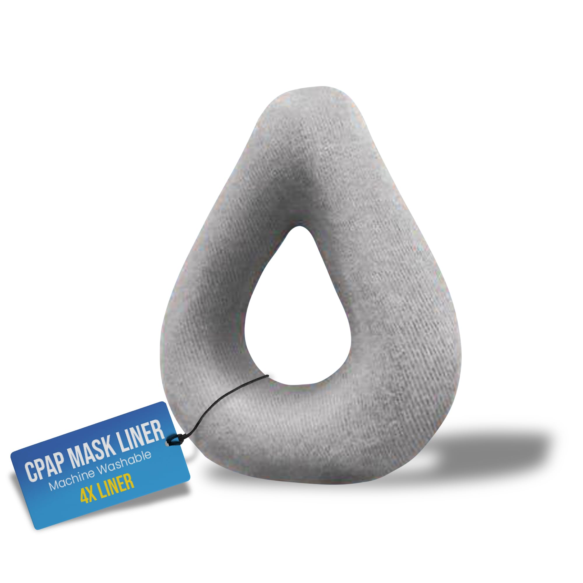 Priority CPAP Supplies Mask Liner - Reusable Nasal Cover for Enhanced Protection, Incredibly Soft, Flexible 4-Way Stretch, Moisture-Absorbing, Leak-Proof, Skin-Friendly - Pack of 1