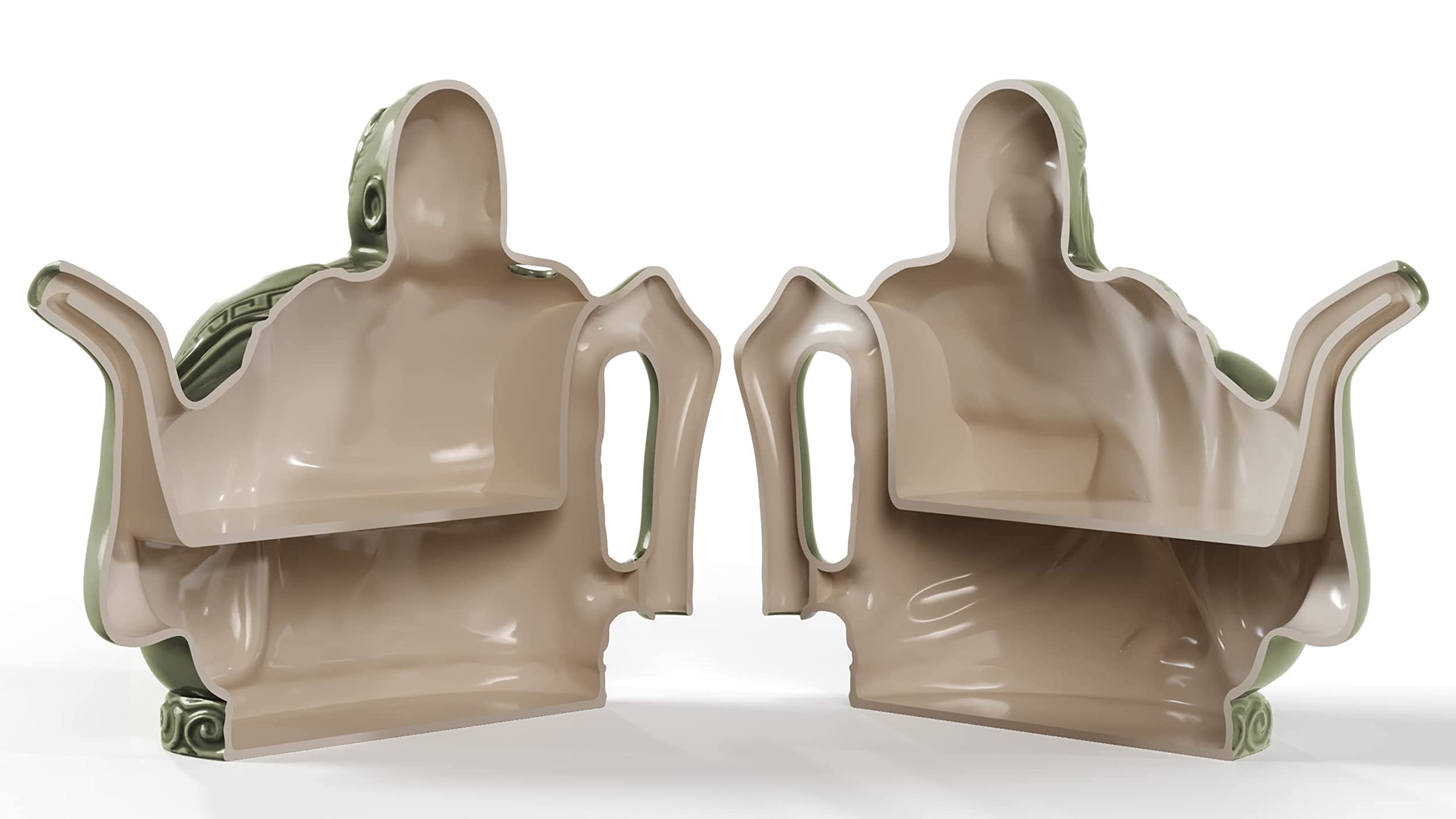 Orion Théière Pot + tasse avec soucoupe POINTS CŒURS Orion Théière Pot + tasse avec soucoupe POINTS CŒURS