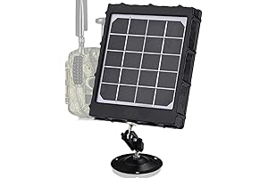 TKKOK Game Camera Solar Charger:Extended Battery Life for Uninterrupted Surveillance