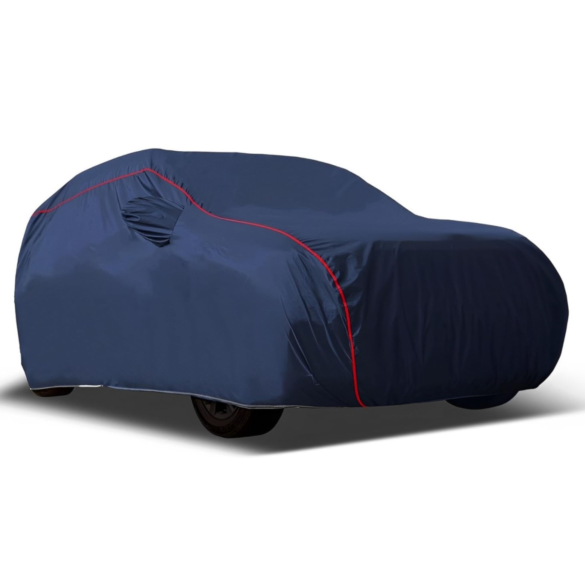 Car Cover Compatible with BMW M8 | Dust & UV Proof with Mirror Pocket | Deluxe Car Protection Cover – Fit for All Varients, Customised Fit (Classic Navy Blue)