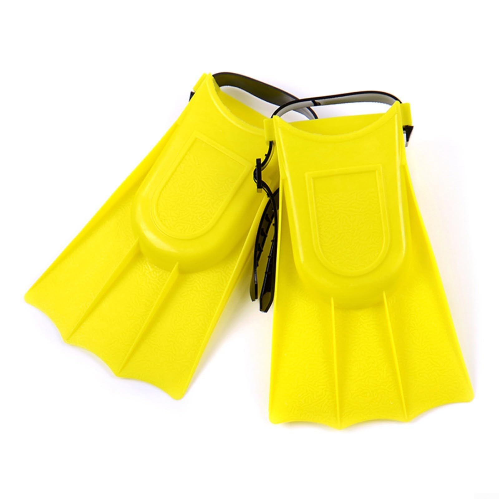 Aletas de natación ajustables para niños EVA PVC antideslizantes esnórquel buceo piscina 3-8 años azul