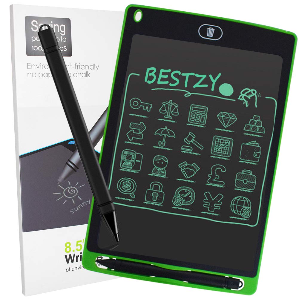 LCD Writing Tablet,BESTZY 8.5 Inch Writing Tablet Electronic Doodle Pad Thicker Brighter Handwriting Line Ewriter Digital Graphic Drawing Tablet for Kids School Office