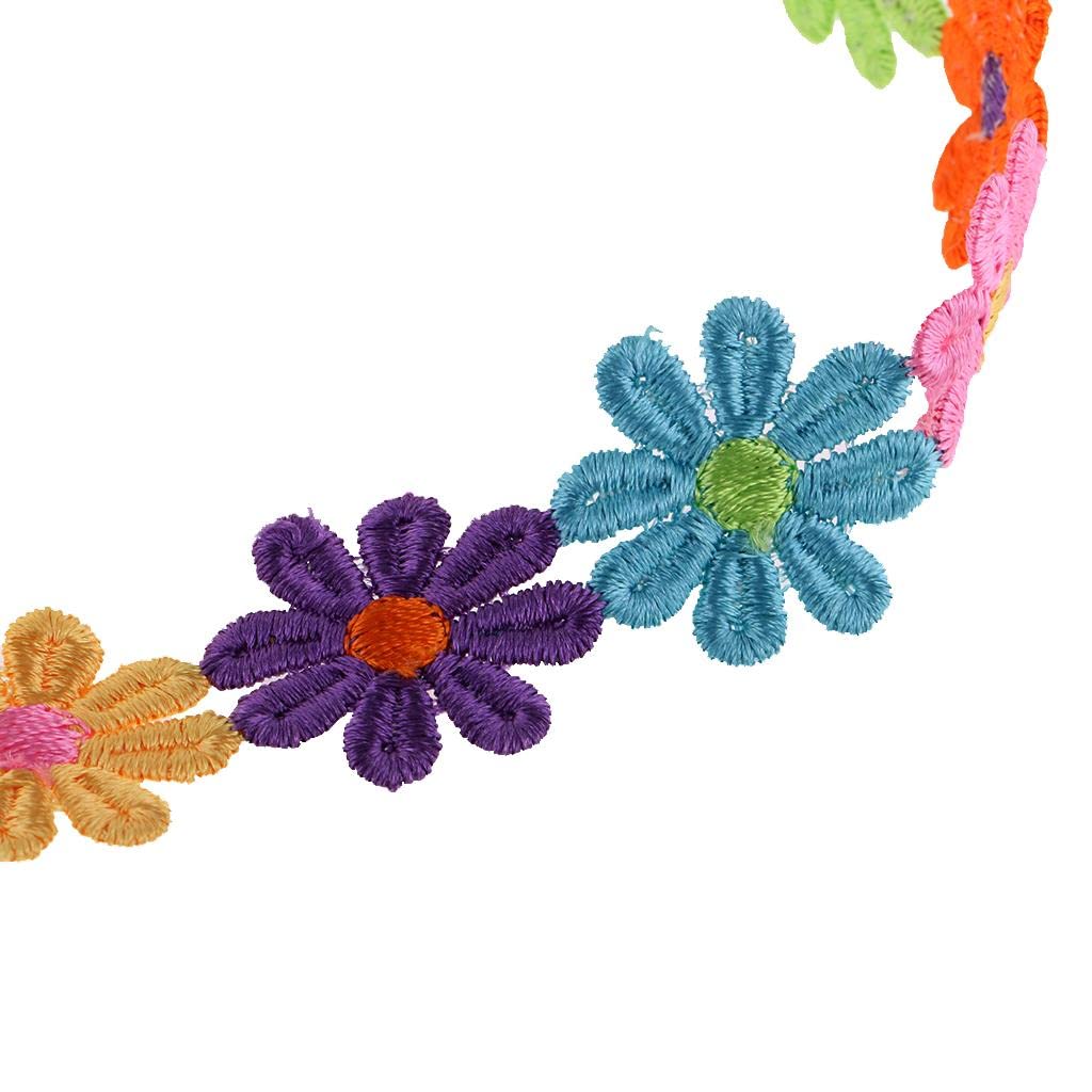 Jojomis Bandeau pour femme - Fleurs - Style bohème - Accessoires de plage
