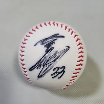 Amazon.co.jp: 阪神タイガース 糸原健斗選手直筆サインボール