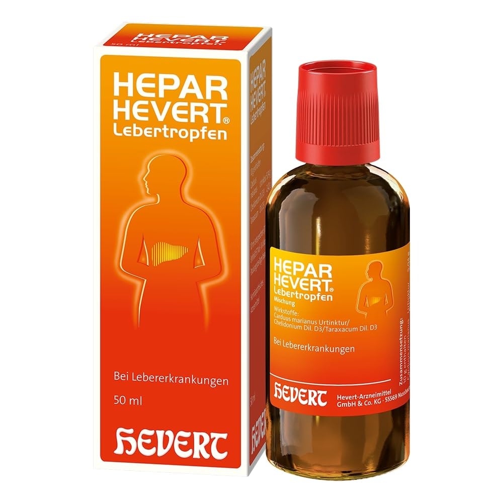 Hepar Hevert Lebertropfen 50 ml