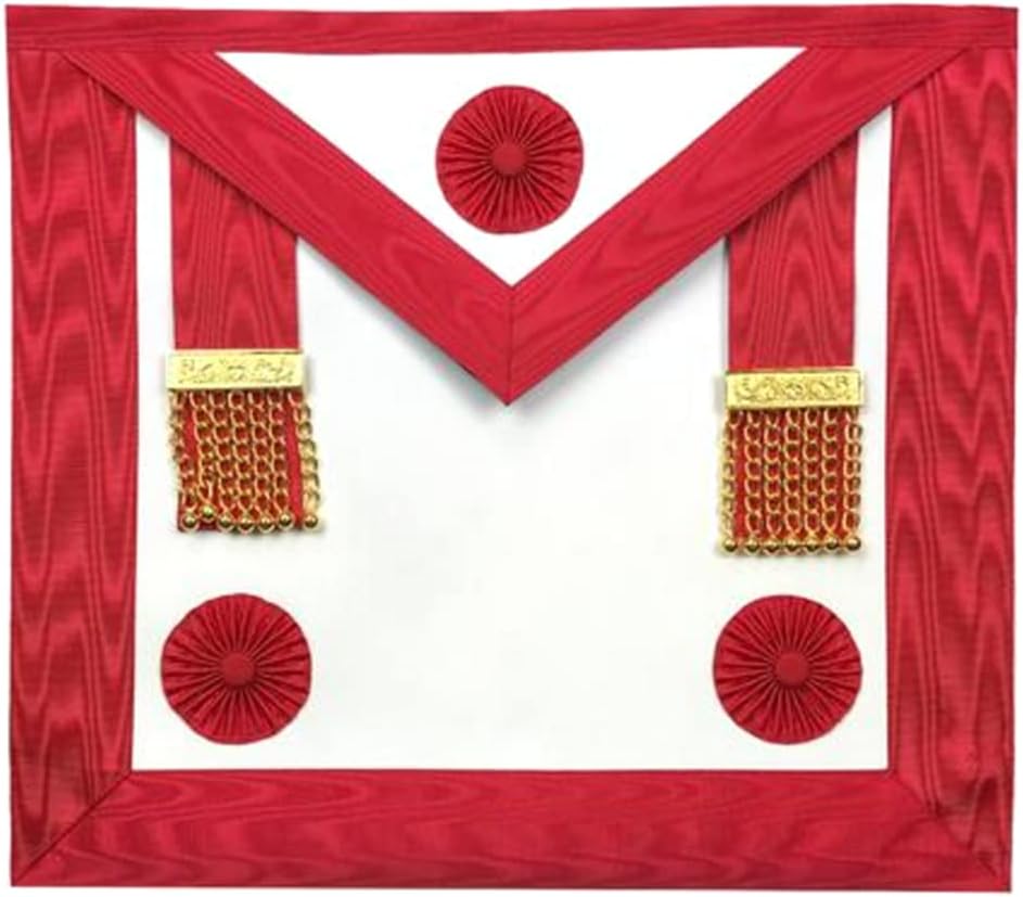 BRICKS MASONS Masonic Scottish Rite Master Mason Apron AASR