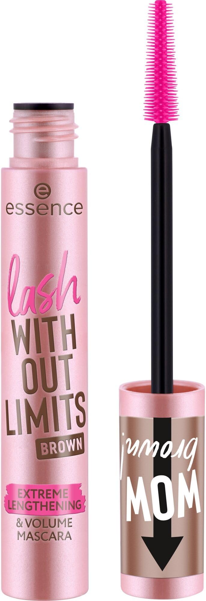 Cosmetics lash WITHOUT LIMITS BROWN EXTREME LENGTHENING & VOLUME MASCARA, longlasting, volumizing, lengthening (13ml)