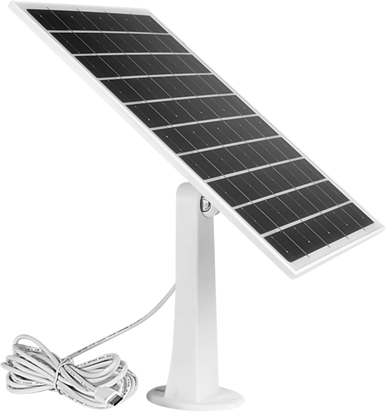 USB C Solar Panel - Waterproof Type-C Camera Solar Panels,High Efficiency Electronic Accessories for Fishing RV Backyard Road Trips Hiking Camping Garden