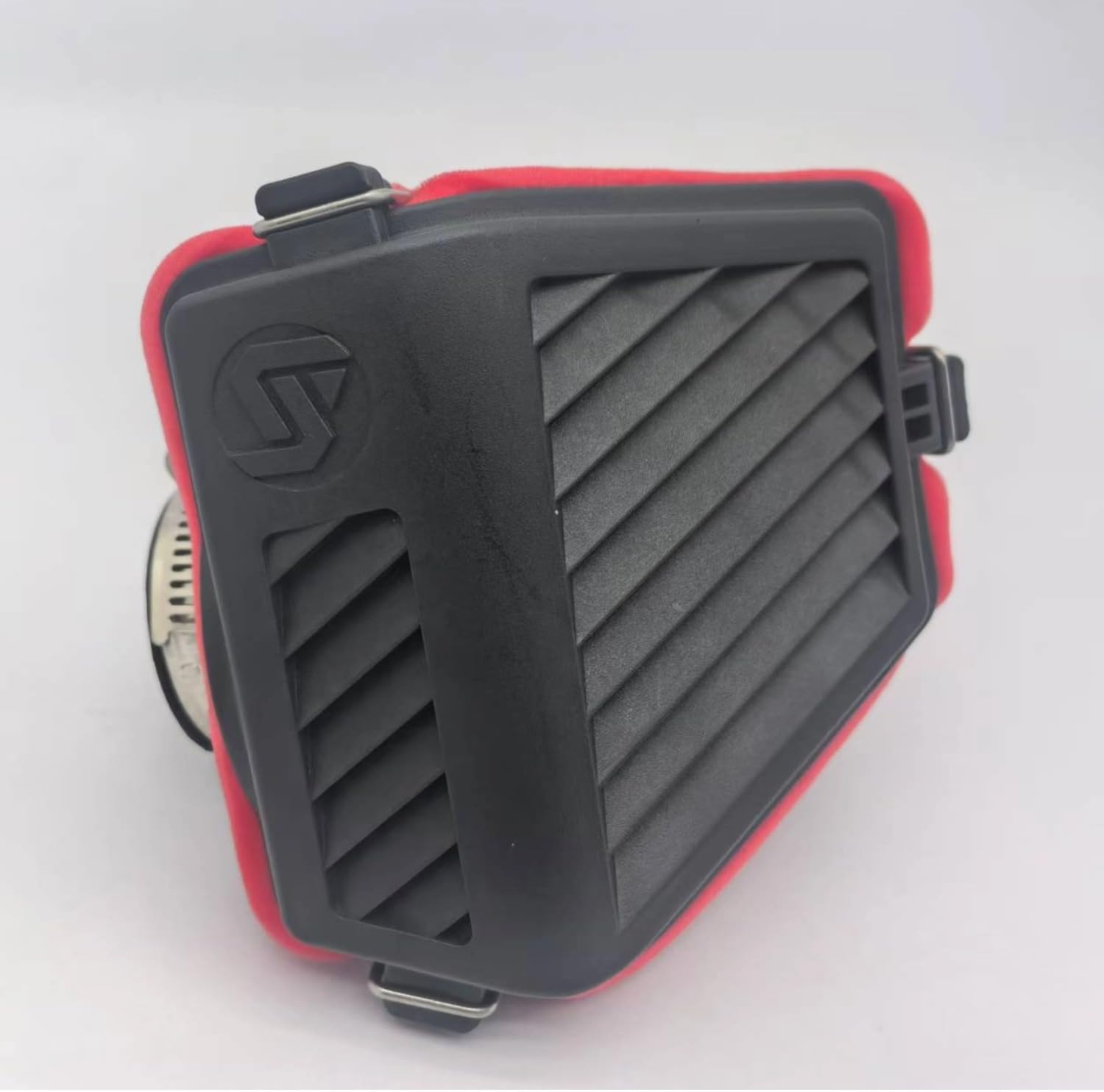 Versatile Air Filter for Motorcycle, 35mm 38mm 42mm Universal Pit Dirt Bike Engine Air Filter, Waterproof Mudproof Flame Retardant Foam Lining Powersports Air Filter for ATV Quad Go Kart-42mm