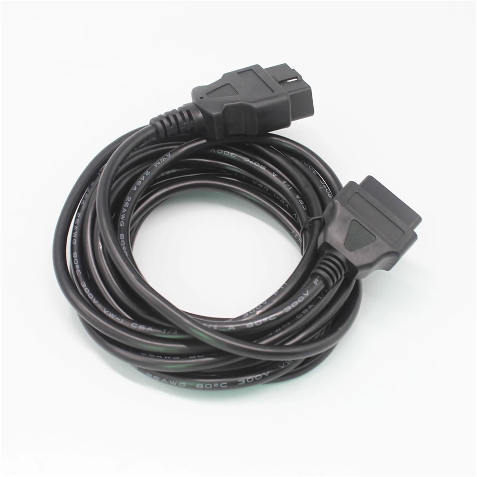 OBD2 16-pinowy uniwersalny kabel przedłużający do 5 metrów OBD II ELM327 złącze kabla interfejsu (3meter)