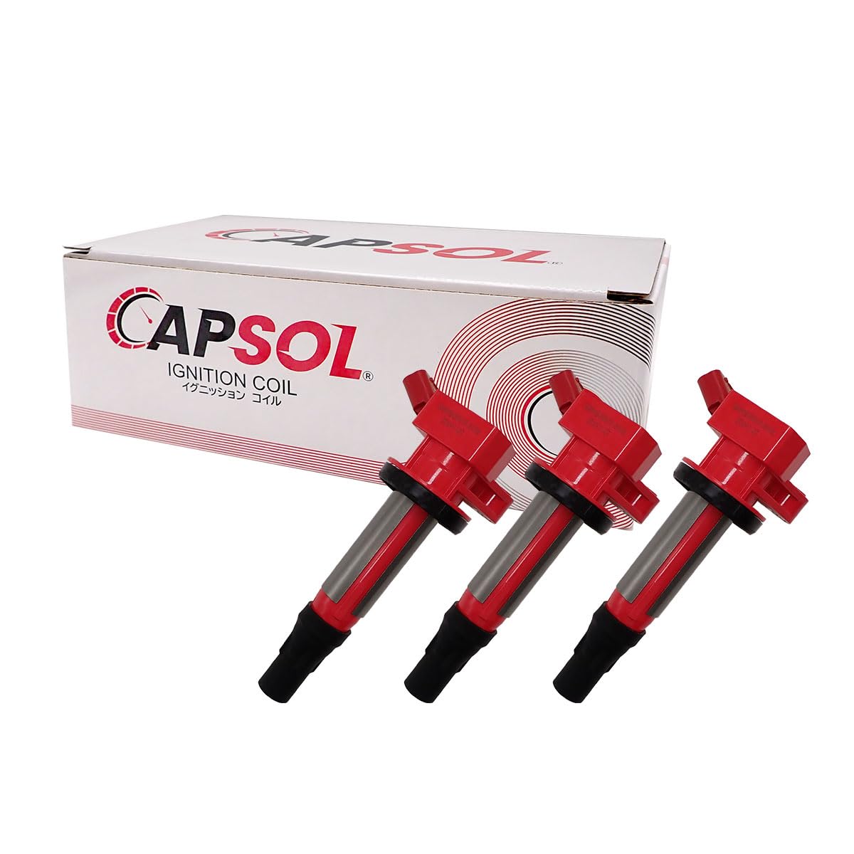 Amazon | 【 CAPSOL 】 強化イグニッションコイル 3本セット 1台分