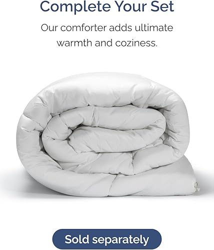 Miniatura 8 de Juego de sábanas extra profundas de 6 piezas, transpirables y refrescantes, juego de sábanas de lujo para hotel, fácil ajuste, suaves, sin arrugas y