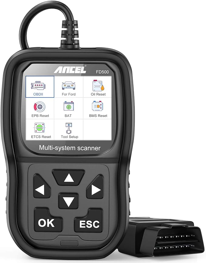 ANCEL FD500 All System OBD2 Diagnosegerät für Ford Fahrzeuge Fehlercode