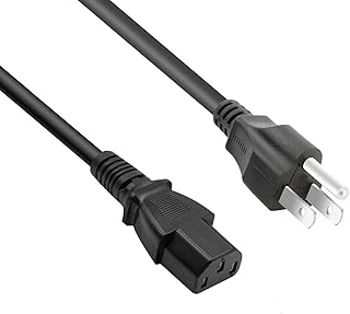 Printer Power Cord Printer Power Ccable Compatible for Brother MFC-J430W,MFC-J4510DW,MFC-J470DW,MFC-J4710DW,MFC-J870DW,MFC-L8900CDW,MFC-L9550CDW,MFC-L3710CW,MFC-L6700DW,MFC-L6800DW (Power Cord)