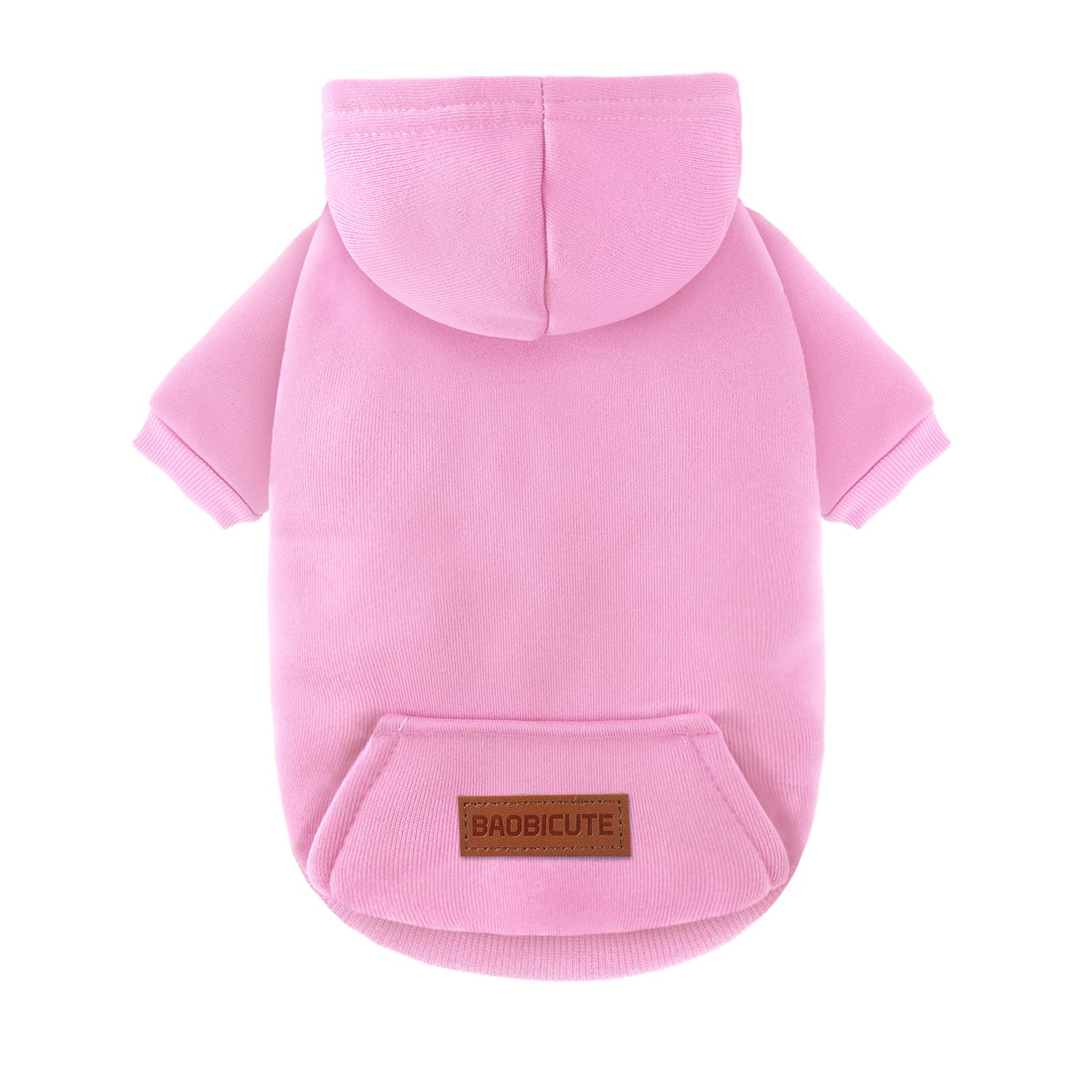 1 Pack Dog Hoodie Warm Hood Dog Sweater Cold Weather Small Dogs Sweatshirt Comfort Pet Clothes for Small Medium Dogs with Pockets Chihuahua Clothes for Male Female Girl Boy Sporty Daily Wear