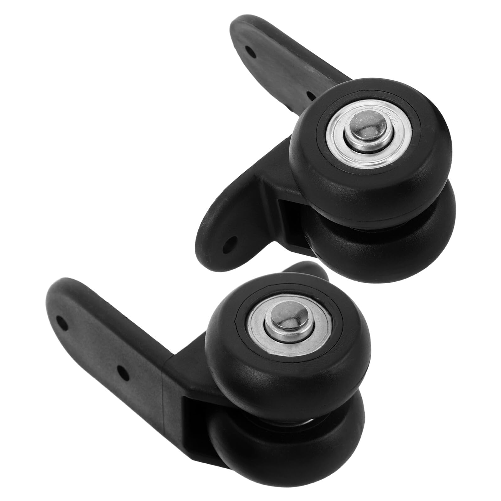 Rueda Giratoria Para Altavoz Kit De Reparación De Ruedas Para Equipaje Ruedas De Carro De Audio Placa En L Recambios Para Maletas Y Trolley 3.54X2.36X1.96In 1 Par