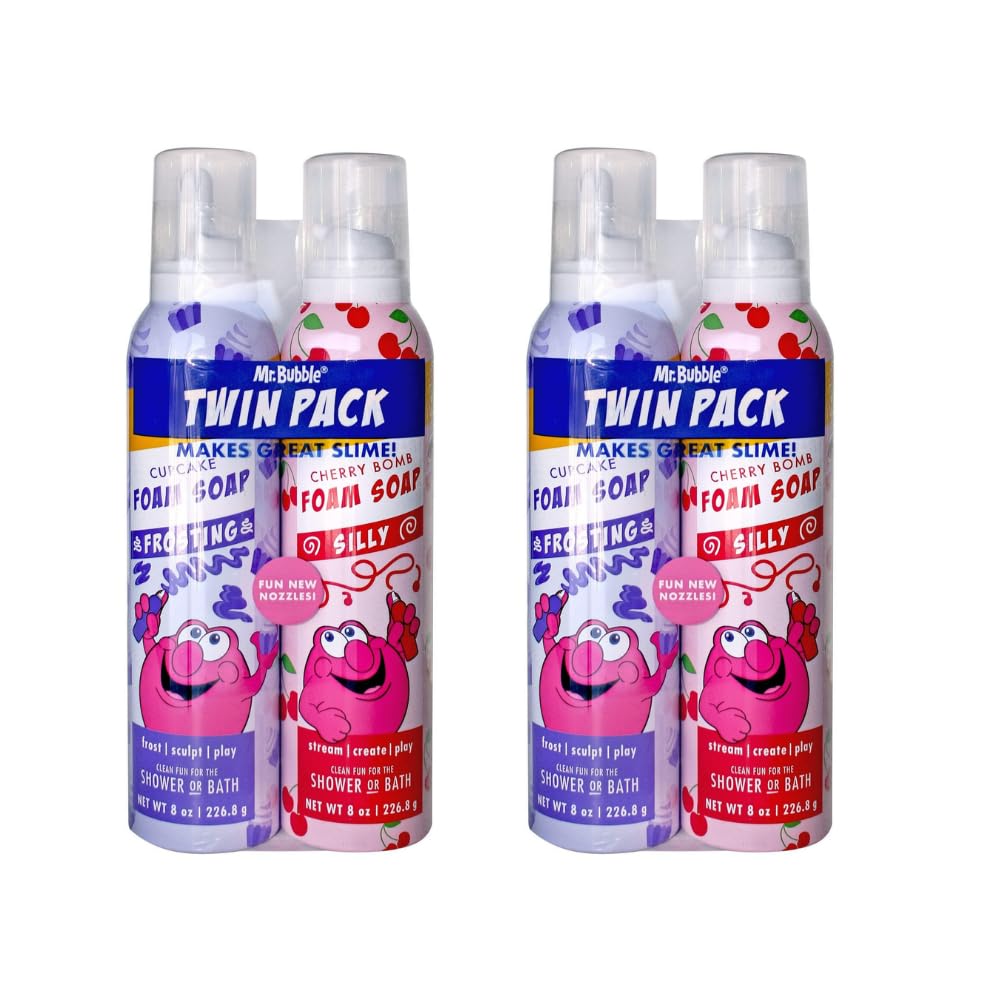 Foam Soap Twin Pack, Rotating Colors And Scents, 16 Oz, The Floating Foam Is Safe And Gentle And Washes Thoroughly To Leave Skin Soft And Smooth, Pack Of 2 X 1lb