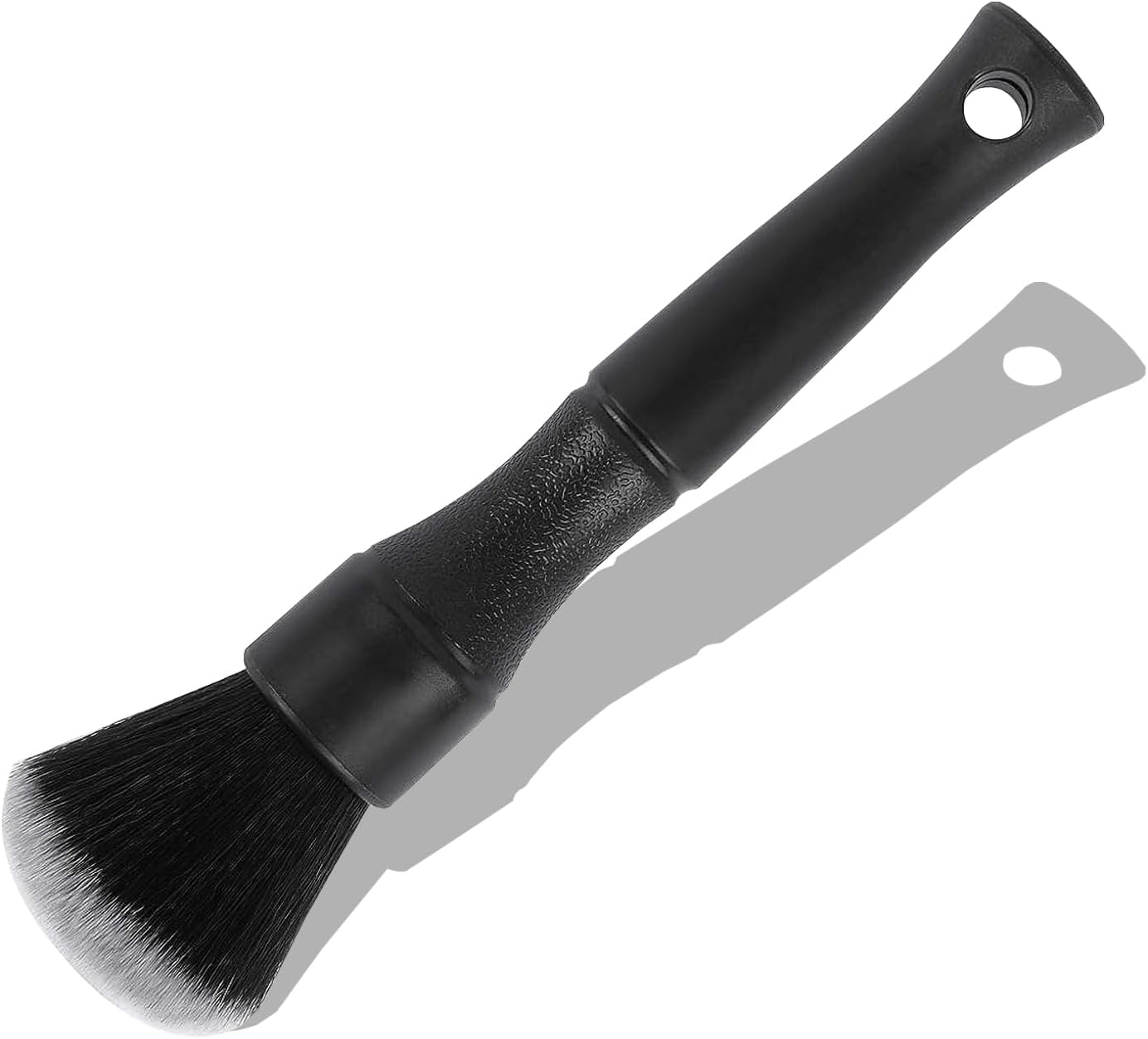 Ziciner Car Detailing Brush, Ultra Soft Car Detail Brush Kit for Elegant Surfaces, Auto Scratch-Free Cleaner Kit for Car Interior & Exterior, Wheels, Dashboard, Engine Bay (Short Handle)