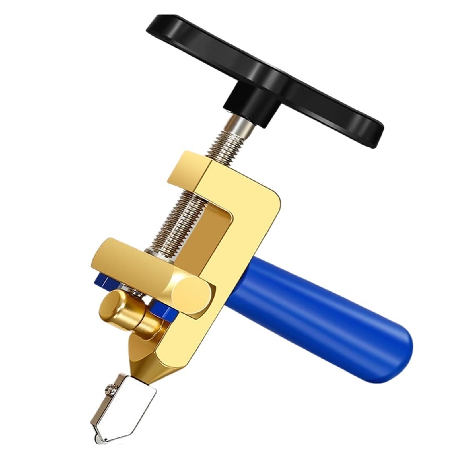 Tile Cutters, 2 in 1 Glass and Tile Cutter with Knife Wheel Diamond Roller Cutting Tool for Ceramic and Sheets for Cutting and Grinding