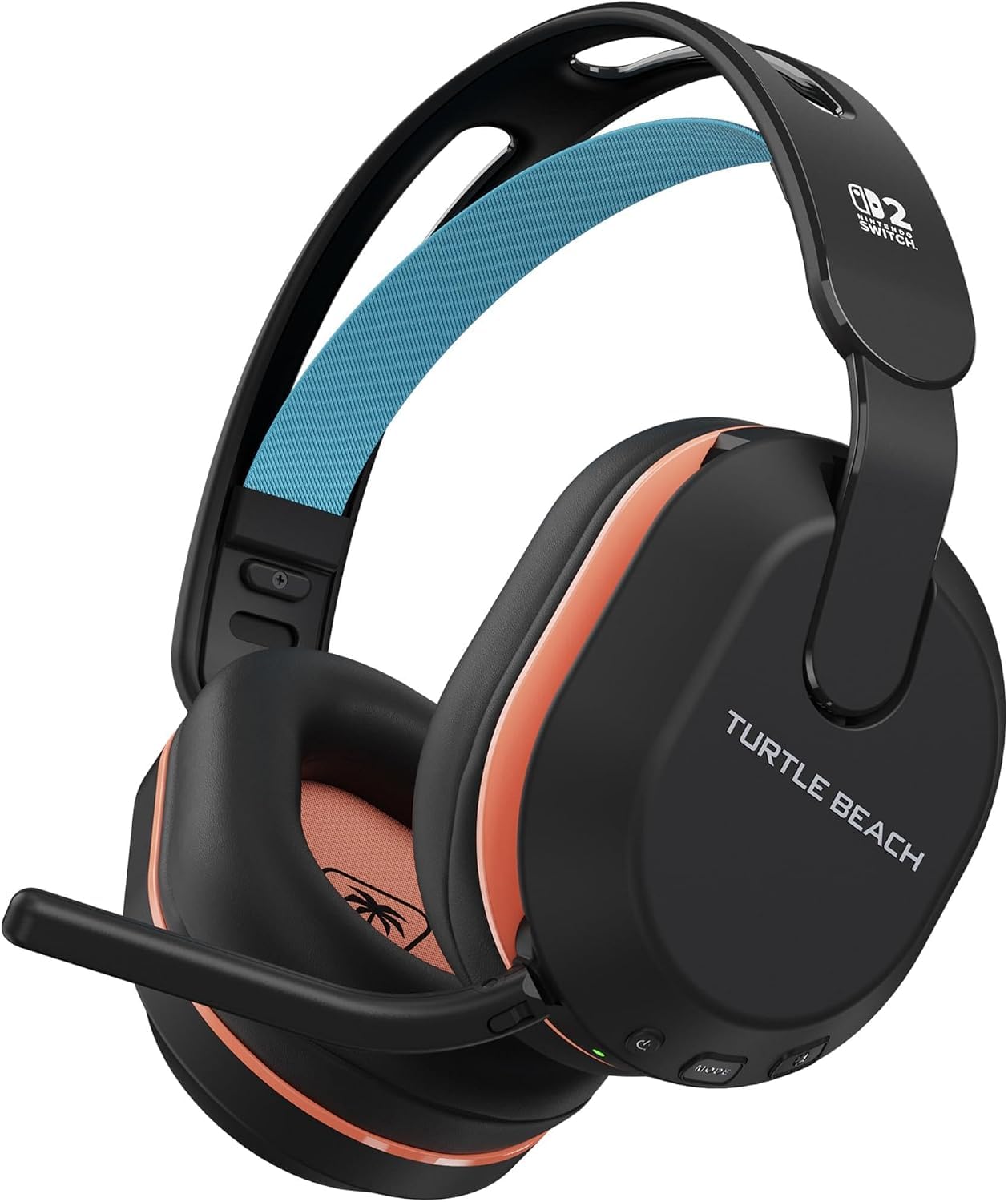 Turtle Beach Stealth 500 Noir Nintendo Switch Casque Gaming sans Fil w/ 40hr Batterie et Bluetooth pour Nintendo Switch 2 et mobile