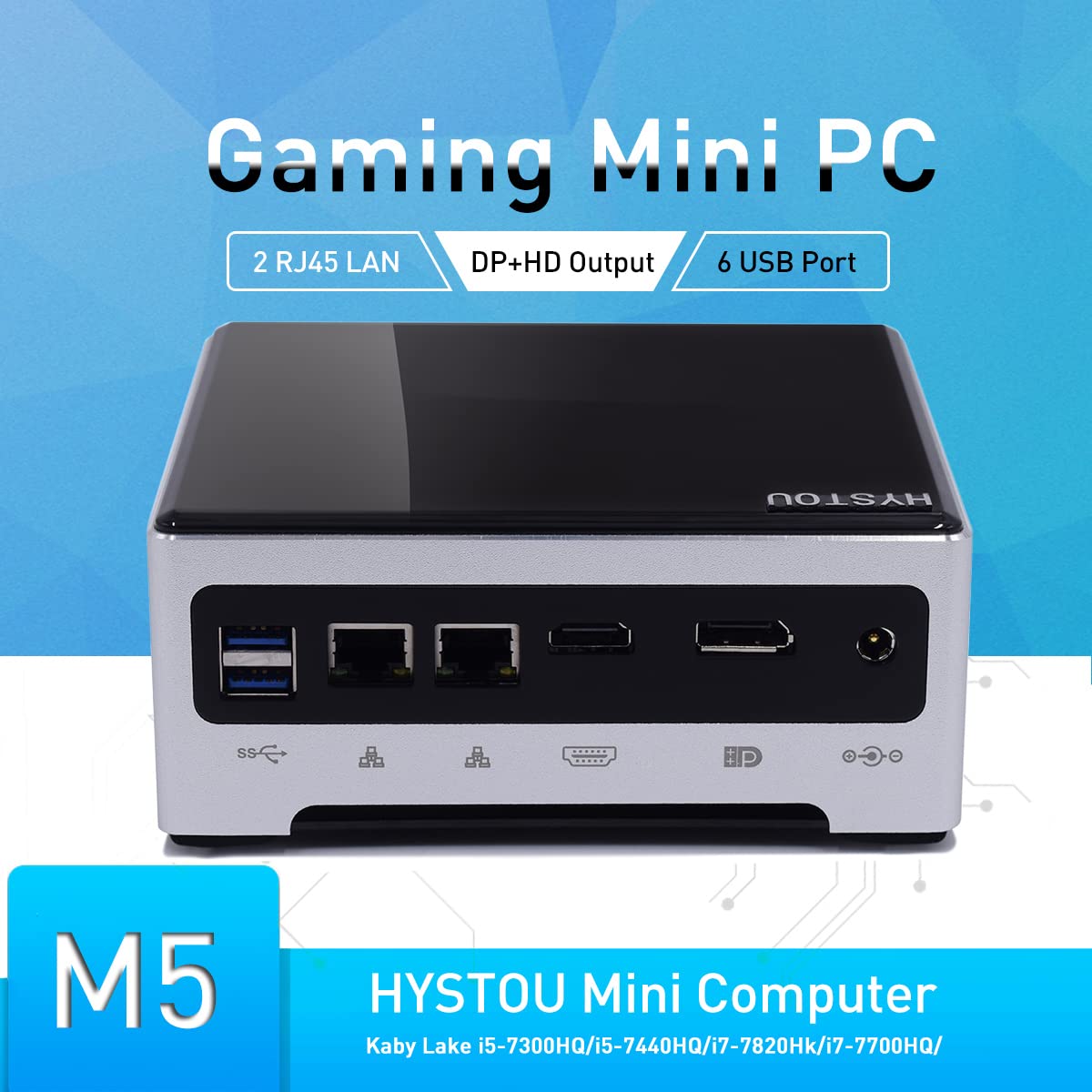 Mini PC Core i9 10880H Windows 11, Computador de Mesa, Processador