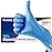 YKANG Nitrile Gloves,Blue Disposable Gloves Latex Free 100 PCS,Cooking Gloves,Food Prep,Household Cleaning Gloves(XL)