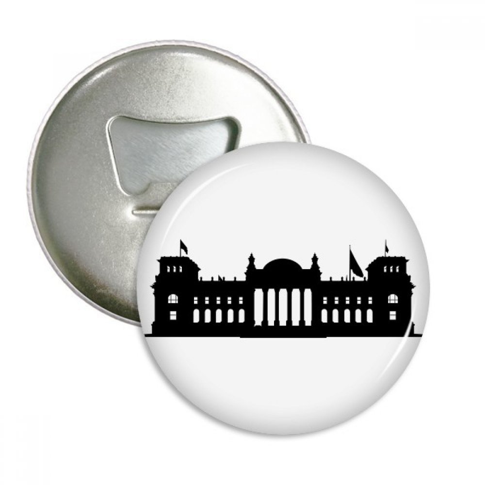 Ouvreur bouteille Reichstag Berlin aimanté lot de 3 pour cadeau souvenir