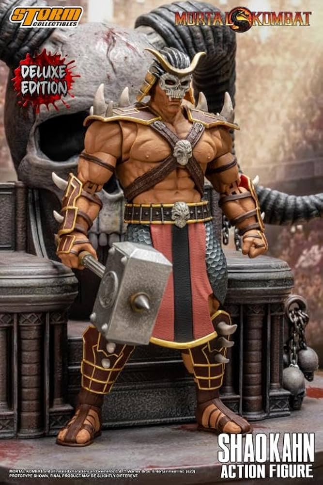 Storm Collectibles Mortal Kombat figurka 1/12 Shao Kahn