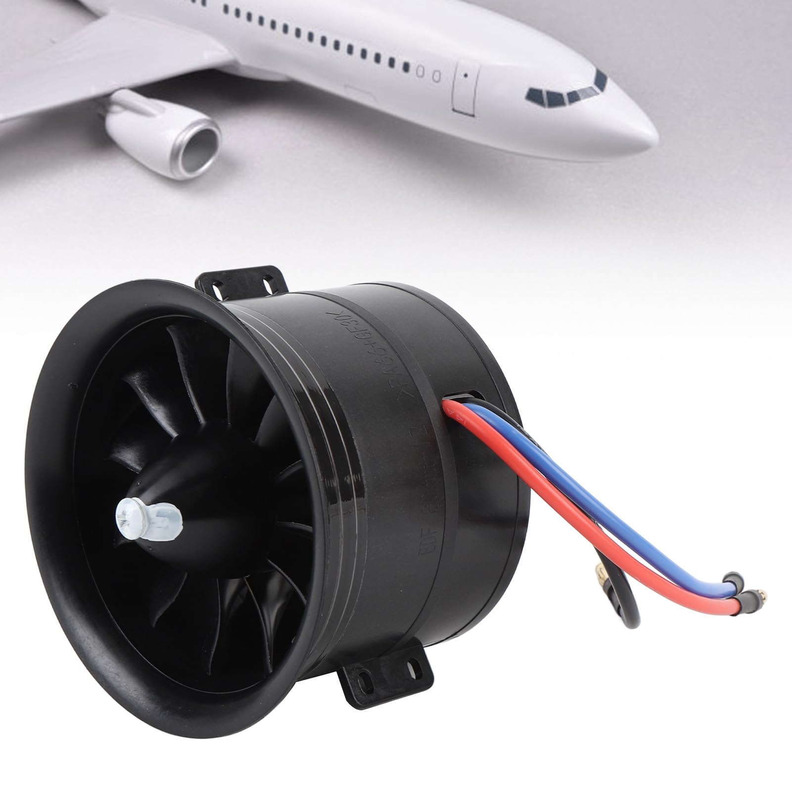 Zunate Unidad EDF de 80 Mm, 3000 W, 12 Aspas, 6S, 2000 KV, Ventilador