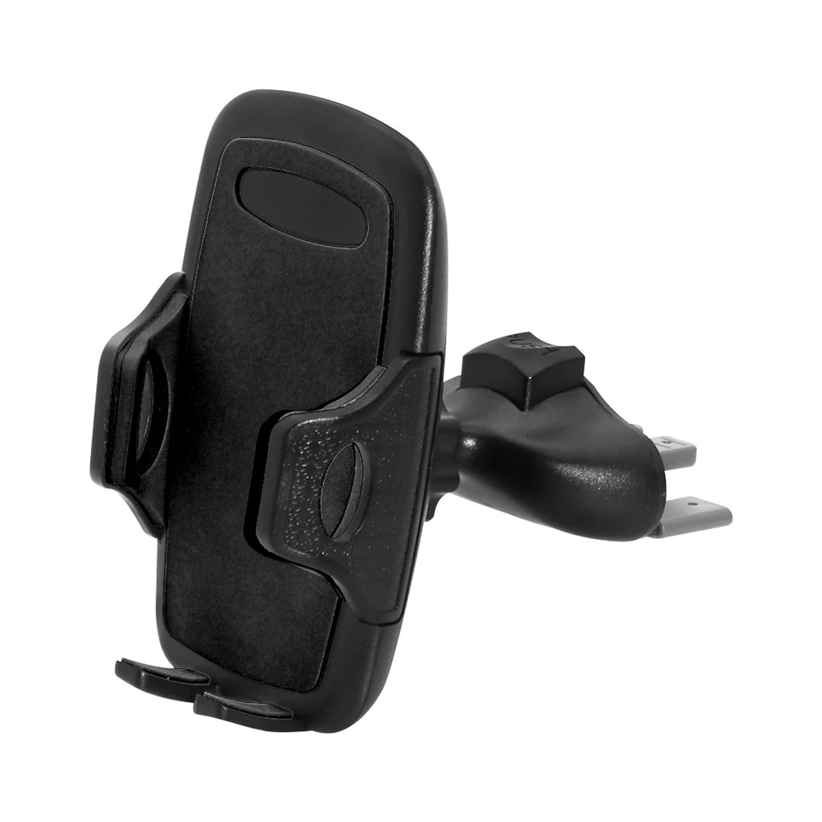 Supporto per Cellulare da Auto, per Slot CD e Bocchetta dell'Aria, Supporto per Smartphone, Supporto per Telefono da Bici (Grigio)