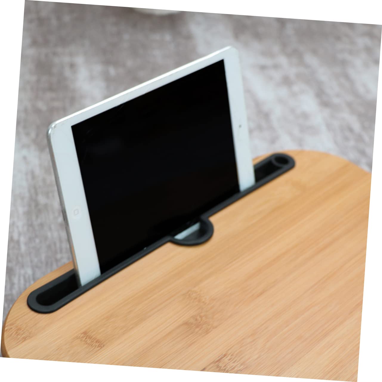 Homoyoyo Soporte Multifuncional para Tablet y Laptop Mesa De Almacenamiento con Ranura para Cama Sofá y Mesa