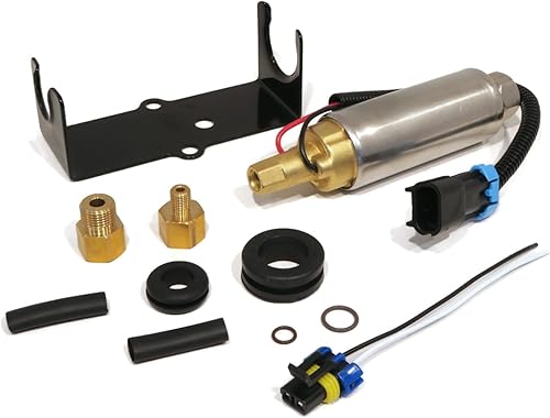 The ROP Shop | Bomba de combustible eléctrica para Mercruiser 43LX GEN II 4 BBL GM (0F001220-0F601126)