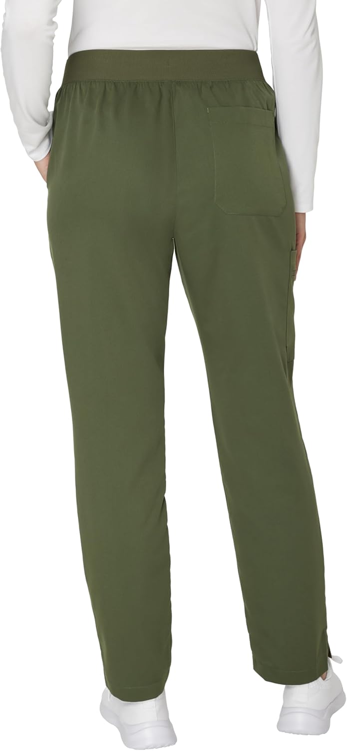 Hanes Womens Scrub Pants, Comfort Fit Healthcare Pants for Women, Moisture-Wicking Medical Scrubs - Image 2