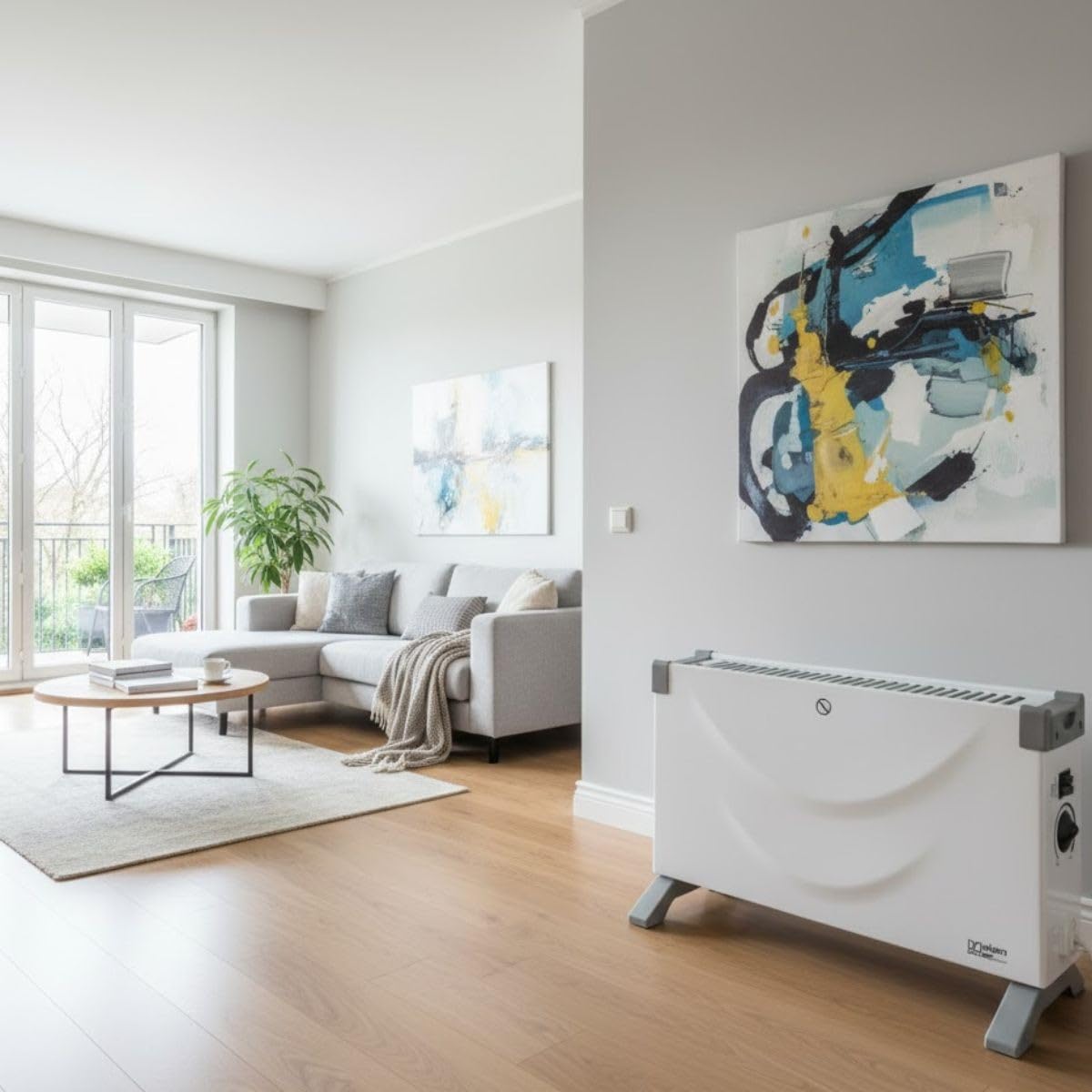Voltman DIO080805 - Convector eléctrico Turbo 650/1150 / 1800 W