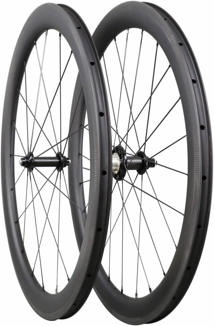 ICAN FL50 Carbon Ruote 50mm Profondità 25mm Larghezza Copertoncino Tubeless  Pronto Mozzo Posteriore (2:1 Raggi ) Solo 1470g : Amazon.it: Sport e tempo  libero