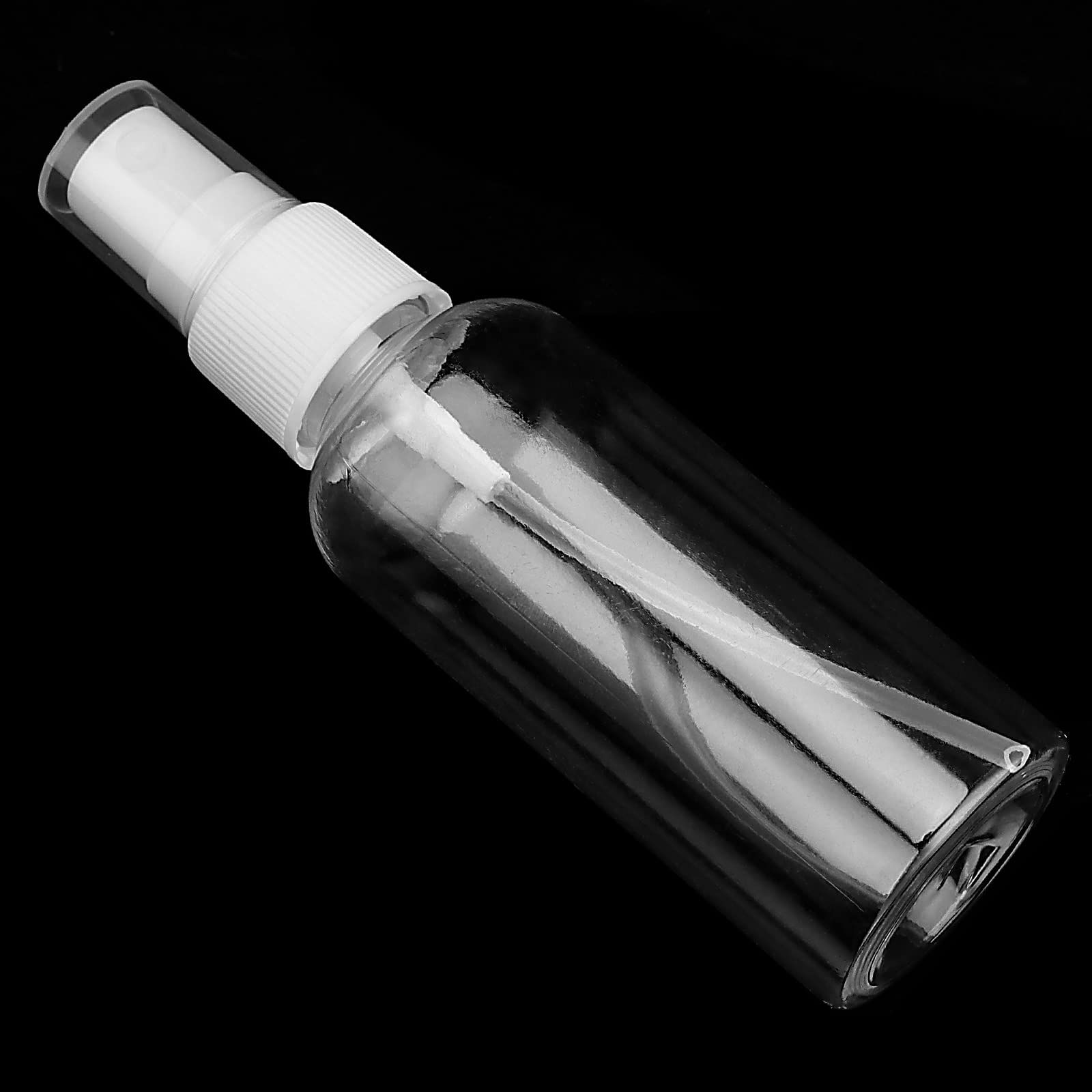 ZEOABSY 6 Pack 120ml Flacone Spray in Plastica Trasparente Con Spruzzatore Trasparente, 120 ml Bottiglie Vuote Riutilizzabile da Viaggio Casa Contenitori per Profumo Pulizia della Casa + 1 x imbuto