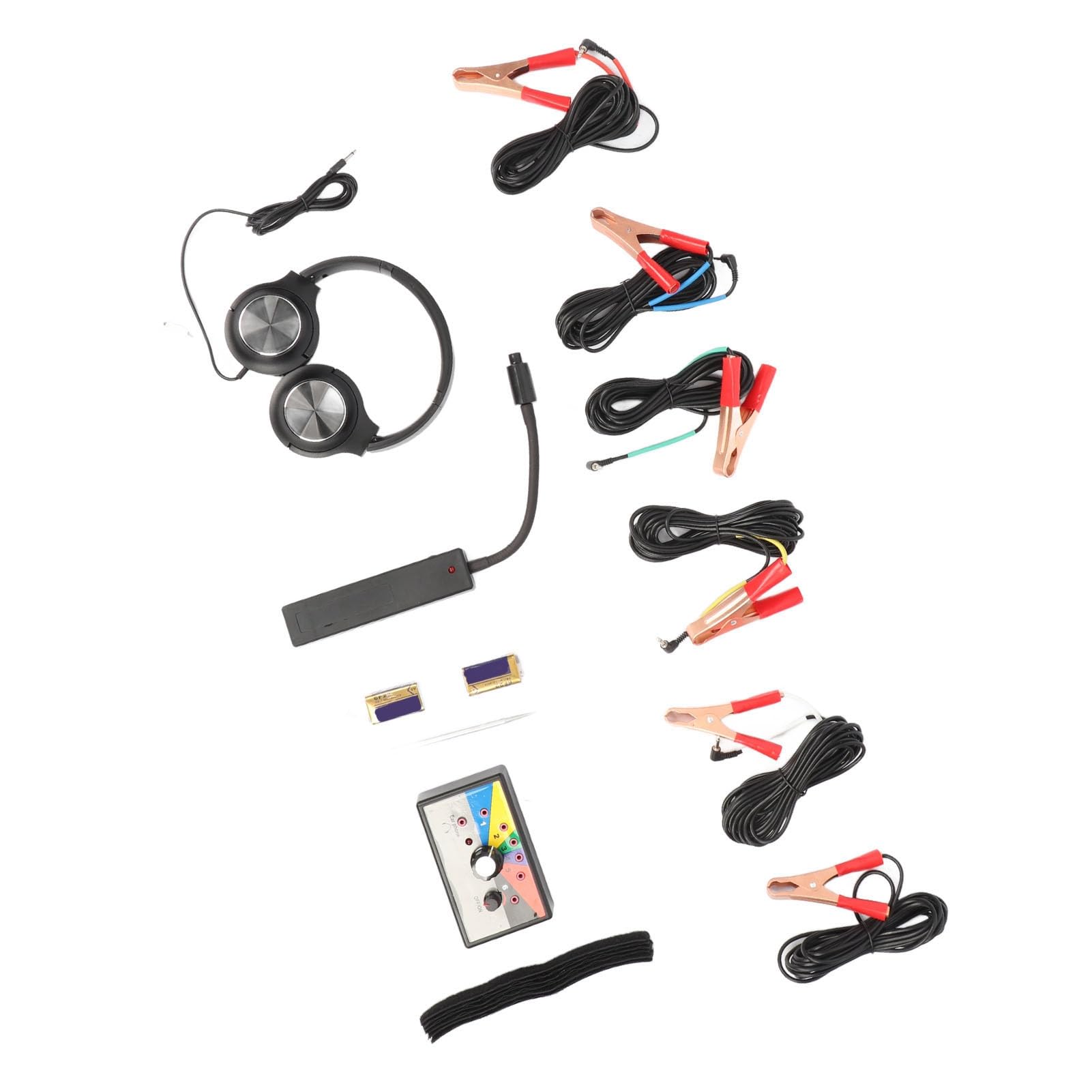 Elektronisches Stethoskop-Set, 6 Kanäle, hohe Empfindlichkeit, Anti-Interferenz, genaue Motorgeräusch-Diagnose, Oszilloskop-Mechanik-Werkzeug
