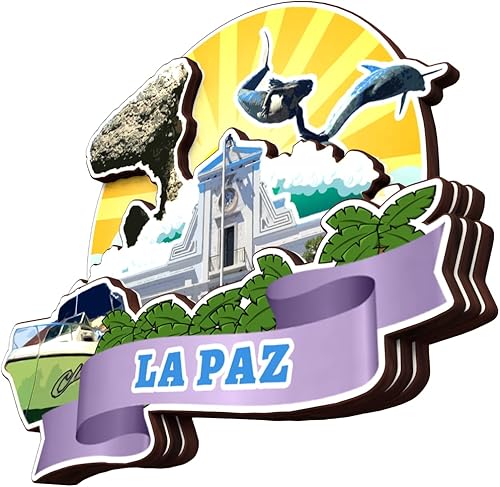 Vista 20 de Veracruz México - Imán de madera para nevera, colección 3D, madera 3D, hecho a mano, recuerdos de la ciudad, imán para nevera, decoración del hogar