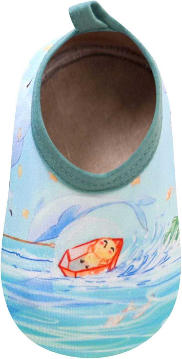 Toddler Kids-Water-Shoes Lightweight Non-Slip Aqua-Socks Swim-Shoes Beach-Pool Walking Barefoot Pool Water Shoes : Sports & Outdoors